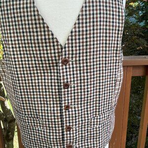 Vintage Banana Republic Linen Vest - Like New!